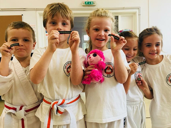 Karate classes for infants in Cardiff